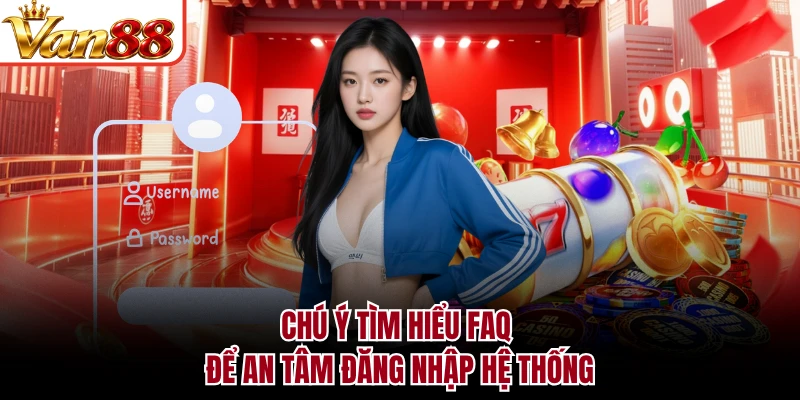 Chú ý tìm hiểu faq để an tâm đăng nhập hệ thống